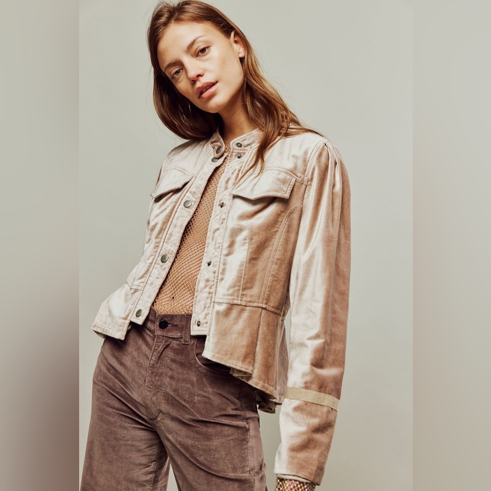 Free People Ballet Racer Jacket NWT - Small
